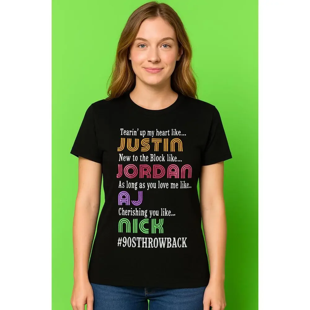 Throwback to 90s Music Scene Graphic Tee